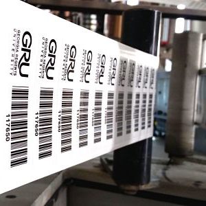 White Polyester Asset Tracking Labels