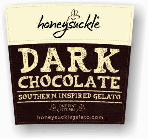 Chocolate Gelato Label