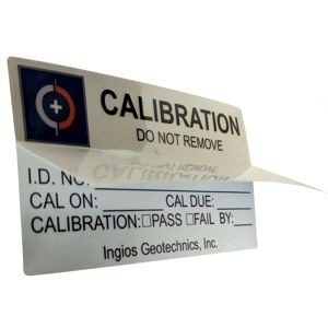 Custom Calibration Label